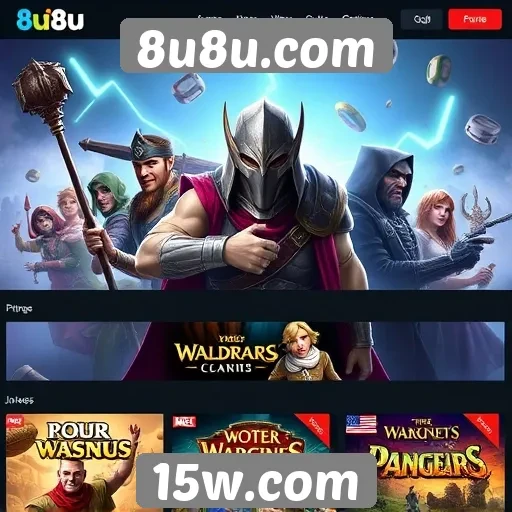 Análise da variedade de jogos disponíveis no 8u8u.com